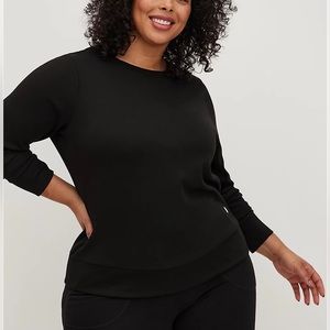 Torrid Cupro Long Sleeve Active Sweatshirt size 6